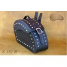 LEATHER SADDLEBAGS S151