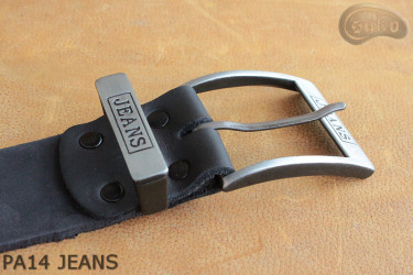 Kožený pásek na kalhoty PA14 JEANS