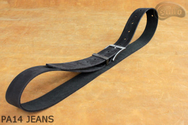 Kožený pásek na kalhoty PA14 JEANS