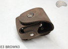 E3 HNĚDÝ3 obal pouzdra na buben revolveru Remington ráže 44 COLT1860