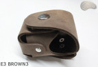 E3 HNĚDÝ3 obal pouzdra na buben revolveru Remington ráže 44 COLT1860