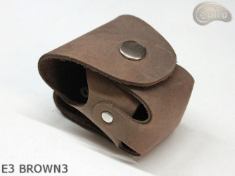 E3 HNĚDÝ3 obal pouzdra na buben revolveru Remington ráže 44 COLT1860