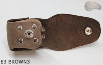 E3 HNĚDÝ3 obal pouzdra na buben revolveru Remington ráže 44 COLT1860