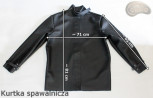 Ochranná kožená bunda F19 pro řeznictví/svářečství/zámečnictví