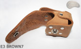 E3 HNĚDÝ7 obal pouzdra na buben revolveru Remington ráže 44 COLT1860