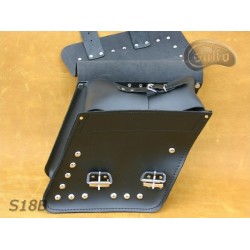 LEATHER SADDLEBAGS S18