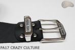 Kožený pásek na kalhoty PA17 CRAZY CULTURE