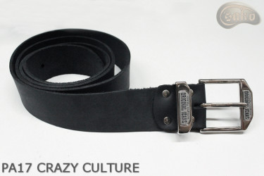 Kožený pásek na kalhoty PA17 CRAZY CULTURE
