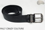 Kožený pásek na kalhoty PA17 CRAZY CULTURE