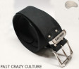 PA17 CRAZY CULTURE Leather trouser belt