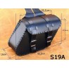 LEATHER SADDLEBAGS S19