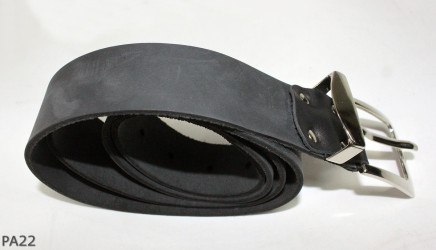 PA22 Leather trouser belt