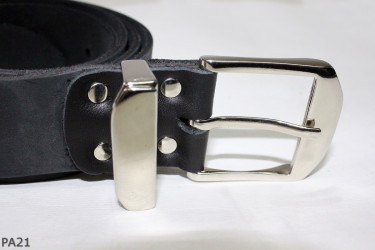 PA21 Leather trouser belt