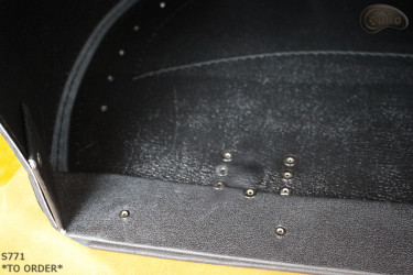 Leather motorcycle saddlebags S771 *MADE TO ORDER*