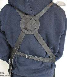 Leather protective apron F20 pressure-free butcher/welding/chef/barbecue/locksmith