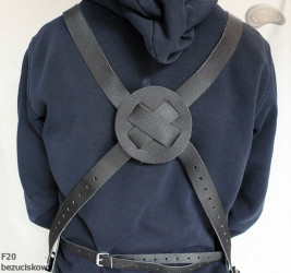 Leather protective apron F20 pressure-free butcher/welding/chef/barbecue/locksmith