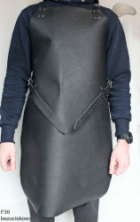 Kožená ochranná zástěra F30 řezník/svářeč/kuchař/grilovač/zámečník