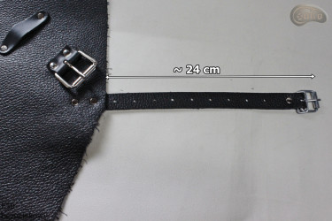 Kožená ochranná zástěra F30 řezník/svářeč/kuchař/grilovač/zámečník