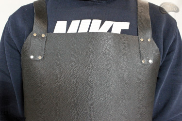 Bőr védőkötény F40 Érintésmentes hentes/hegesztő/szakács/barbecue/lakatos