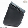 LEATHER SADDLEBAG S493 SKULL H-D SOFTAIL