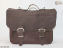 Sac bandoulière en cuir TR3 BROWN
