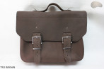 Sac bandoulière en cuir TR3 BROWN