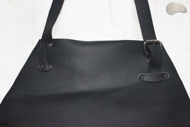 Tablier de protection en cuir F14/boucher/soudure/chef/barbecue/serrurier