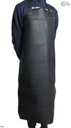 Tablier de protection en cuir F14/boucher/soudure/chef/barbecue/serrurier