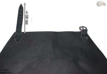 Leather protective apron/butcher's apron/welder's apron/cook's apron/barbecue apron/locksmith's apron F4 SKULL