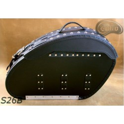 LEATHER SADDLEBAGS S26