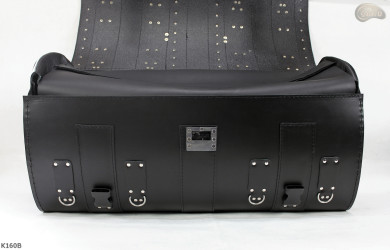 Motocyklový kufr K160 se zámkem a držáky na nápoje