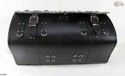 K160 motorcycle roll bag with lock and drink holders