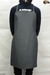 Leather protective apron F1 GREY/butcher/welding/chef/barbecue/locksmith