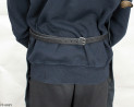 Leather protective apron F3 GREY/butcher/welding/chef/barbecue/locksmith