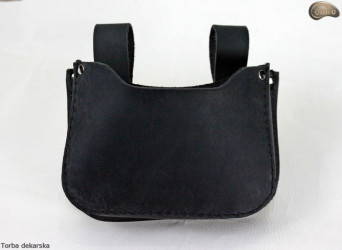 Tool belt pouch for attaching to trouser belt