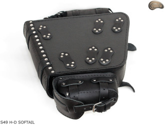 LEATHER SADDLEBAG S49 H-D SOFTAIL