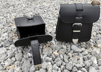 Ki18 side pockets - SET (2 pcs) for large motorcycle trunks