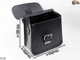 Ki18 oldalsó zsebek - SET (2 db) nagy motorkerékpár-oldaltáskákhoz