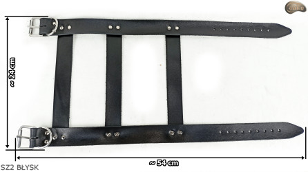 SZ2 suspenders/strap for a blanket, sleeping mat, sleeping bag, jacket, bicycle/motorcycle