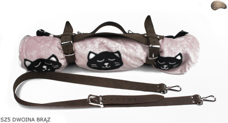 SZ4 hevederek, barna hasított bőr /heveder takaróhoz, alvómatrachoz, hálózsákhoz, kabáthoz, kerékpárhoz/motorkerékpárhoz