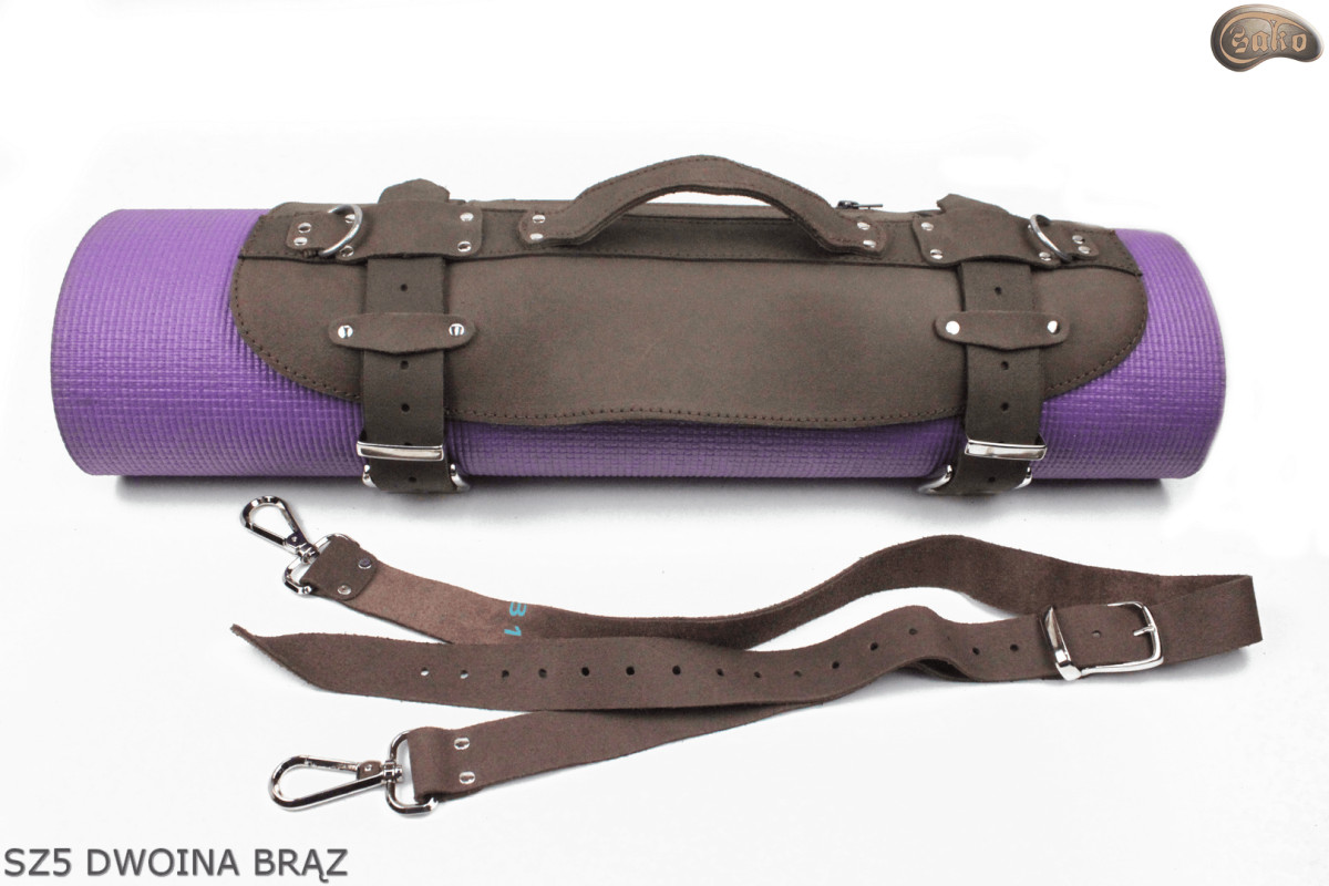 SZ5 hevederek, barna hasított bőr /heveder takaróhoz, alvómatrachoz, hálózsákhoz, kabáthoz, kerékpárhoz/motorkerékpárhoz