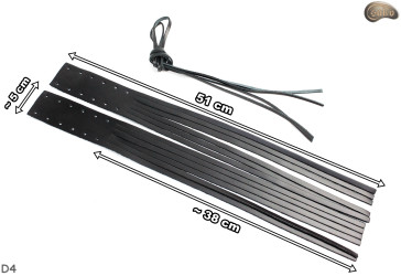 Franges pour leviers D4 personnalisées