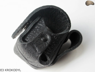 copy of E3 KROKODYL BLACK GLOSSY obal pouzdra na buben revolveru Remington ráže 44 COLT1860