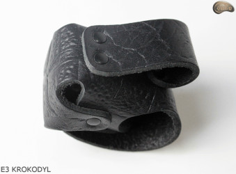copy of E3 KROKODYL BLACK GLOSSY obal pouzdra na buben revolveru Remington ráže 44 COLT1860