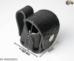 E3 CROCODILE holster case for the Remington 44 caliber revolver drum