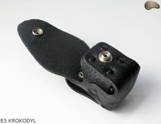 copy of E3 KROKODYL BLACK GLOSSY obal pouzdra na buben revolveru Remington ráže 44 COLT1860