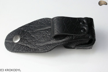 copy of E3 KROKODYL BLACK GLOSSY obal pouzdra na buben revolveru Remington ráže 44 COLT1860