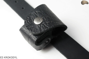 copy of E3 KROKODYL BLACK GLOSSY obal pouzdra na buben revolveru Remington ráže 44 COLT1860