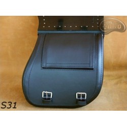 LEATHER SADDLEBAGS S31