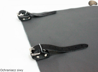 Bőr combvédő a nadrágszíjhoz GREY